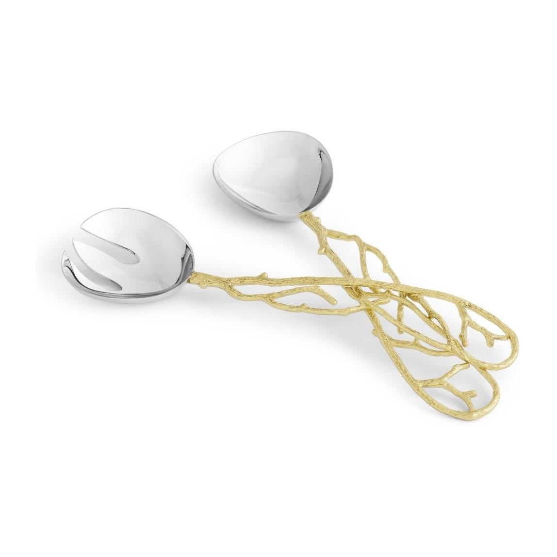 Michael Aram Butterfly Ginkgo Gold Serving Set