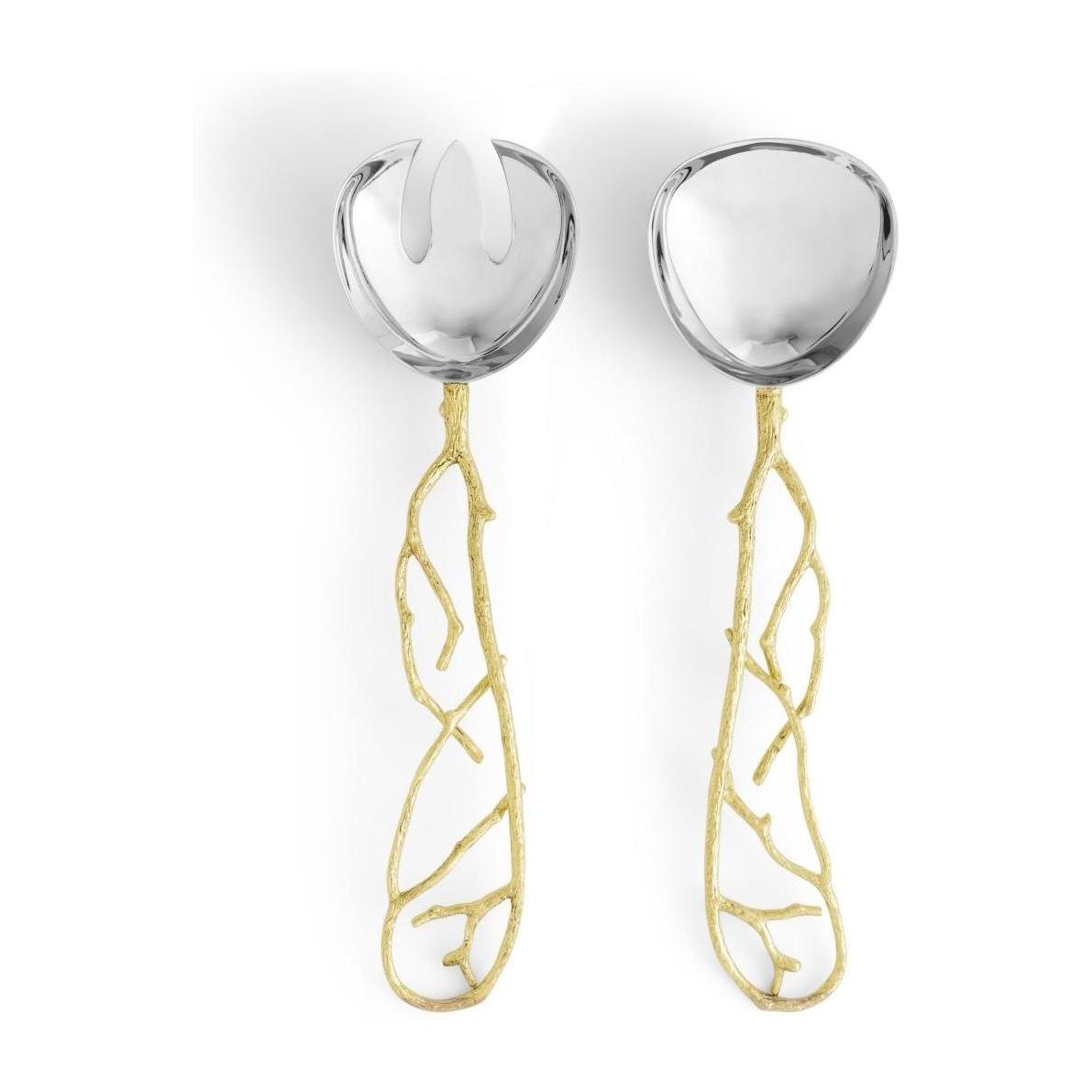 Michael Aram Butterfly Ginkgo Gold Serving Set