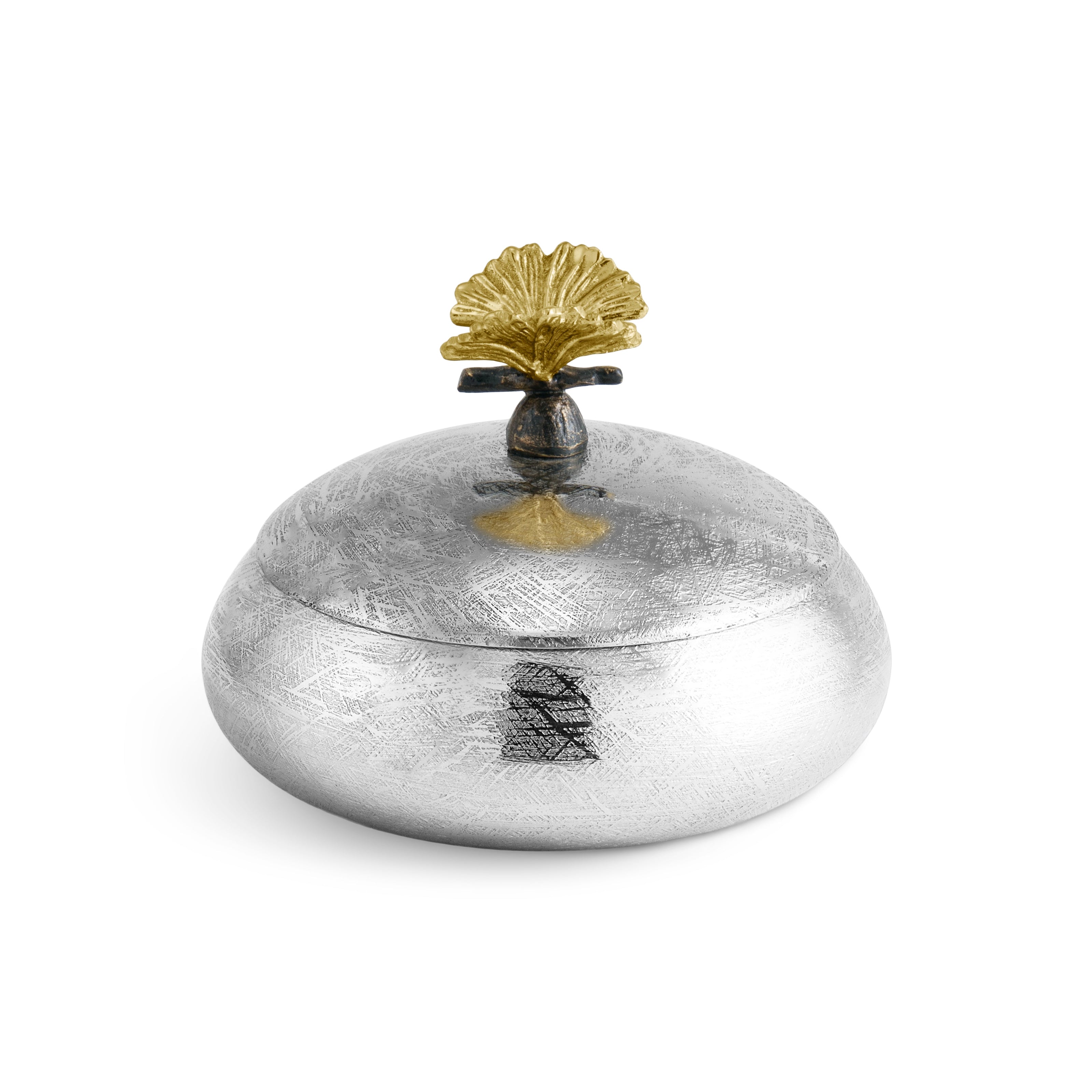 Michael Aram Butterfly Ginkgo Round Trinket Box