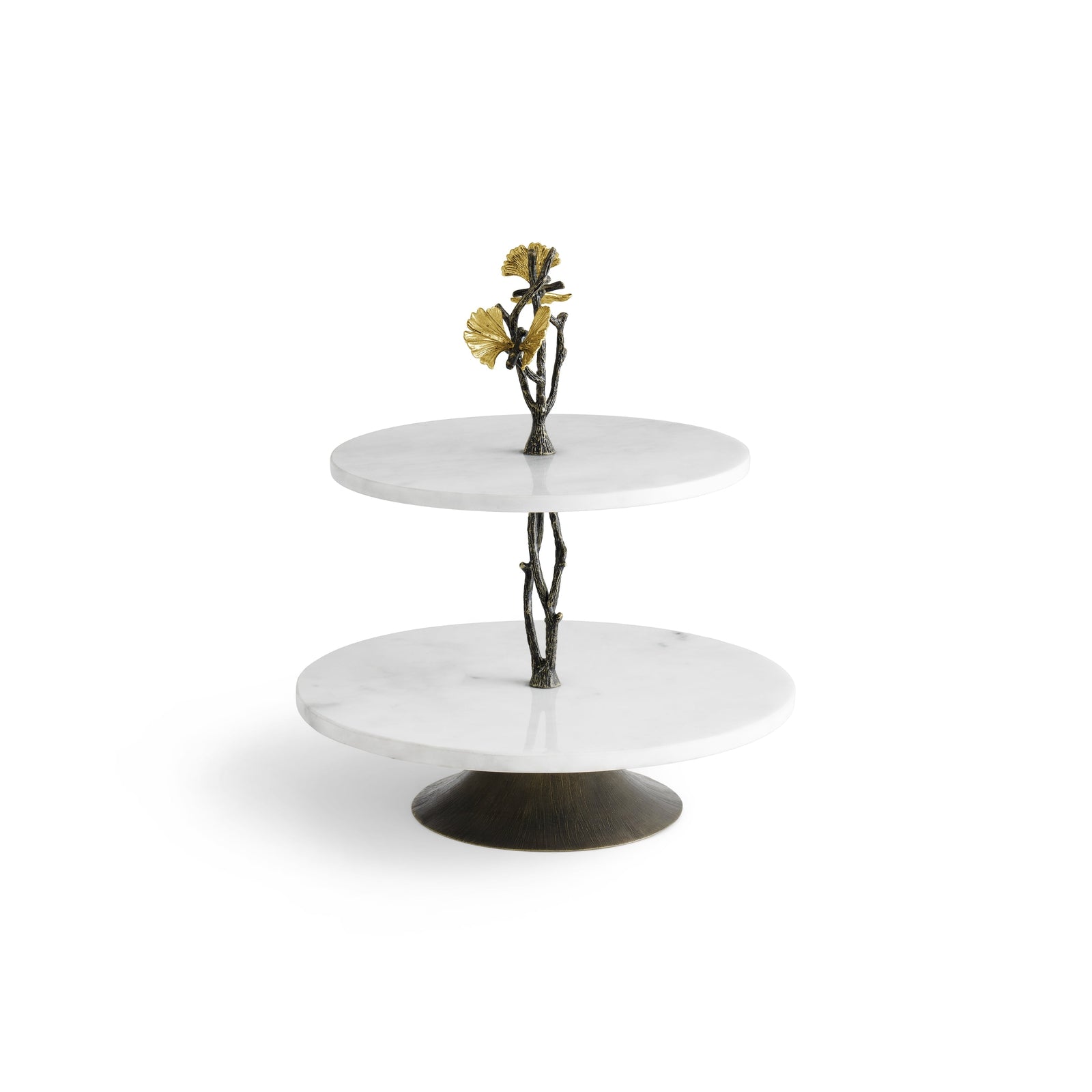 Michael Aram Butterfly Ginkgo Small Marble Etagere