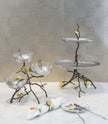 Michael Aram Butterfly Ginkgo Triple Bowl Set with Spoons