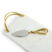 Michael Aram Calla Lily Small Cheese Board with Spreader