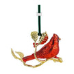 Michael Aram Cardinal Glass Ornament