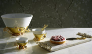 Michael Aram Cherry Blossom Cheese Board With Spreader