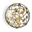 Michael Aram Golden Ginkgo Medium Glass Bwl
