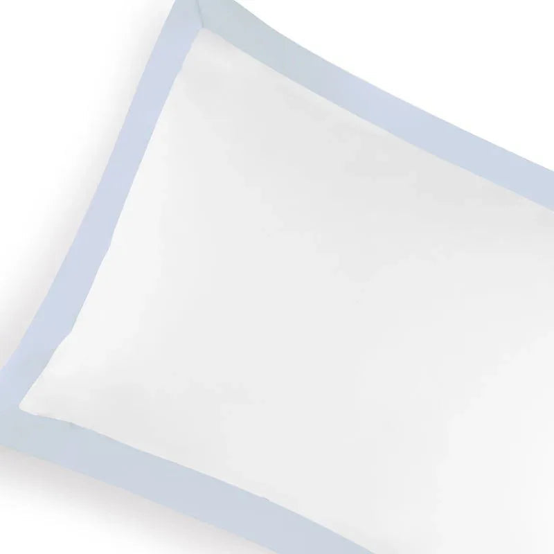 Michael Aram King Pillowcase Set - Sky and White