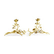 Michael Aram Orchid Sculptural Candleholders - Set of 2