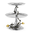 Michael Aram Pomegranate 2-Tier Etagere