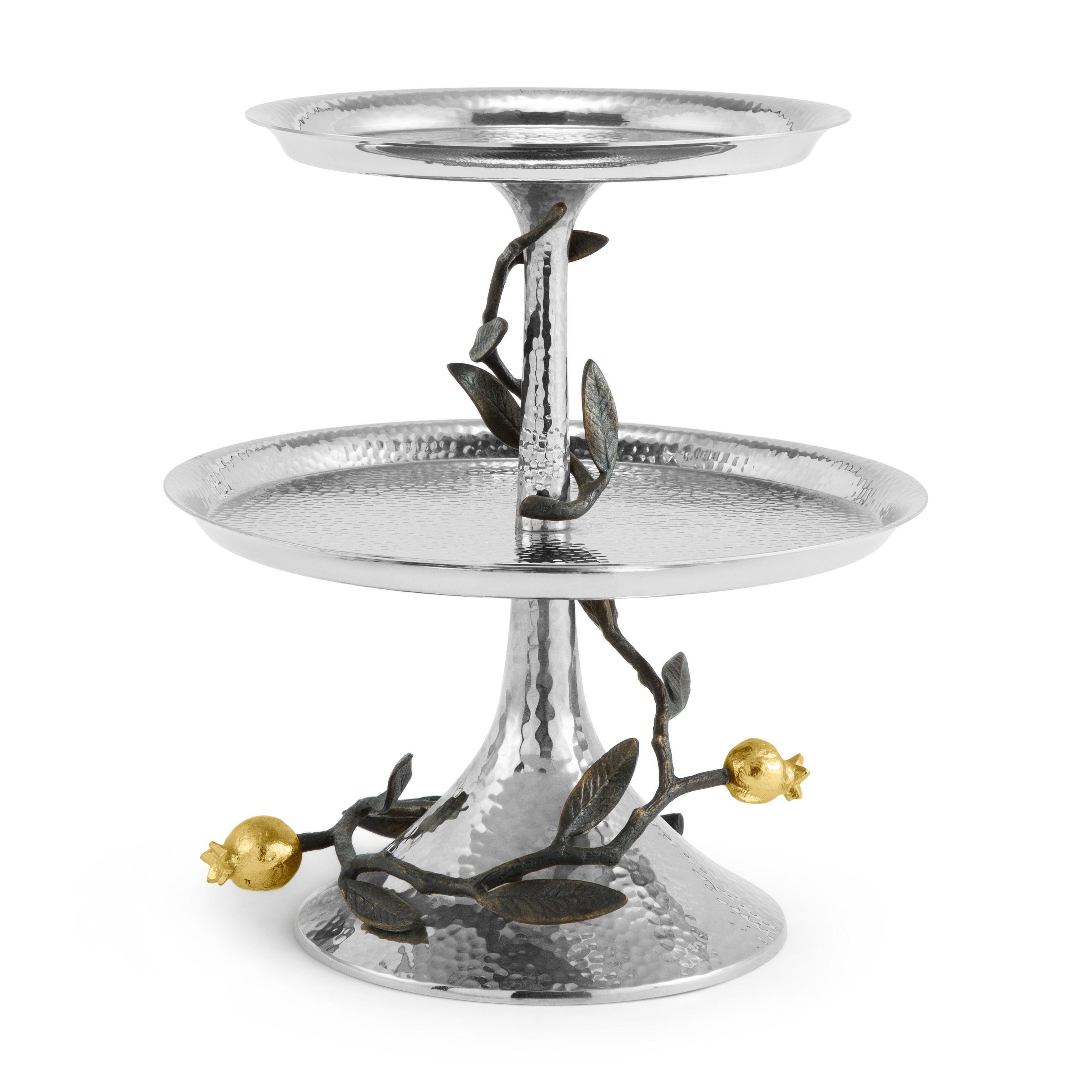Michael Aram Pomegranate 2-Tier Etagere