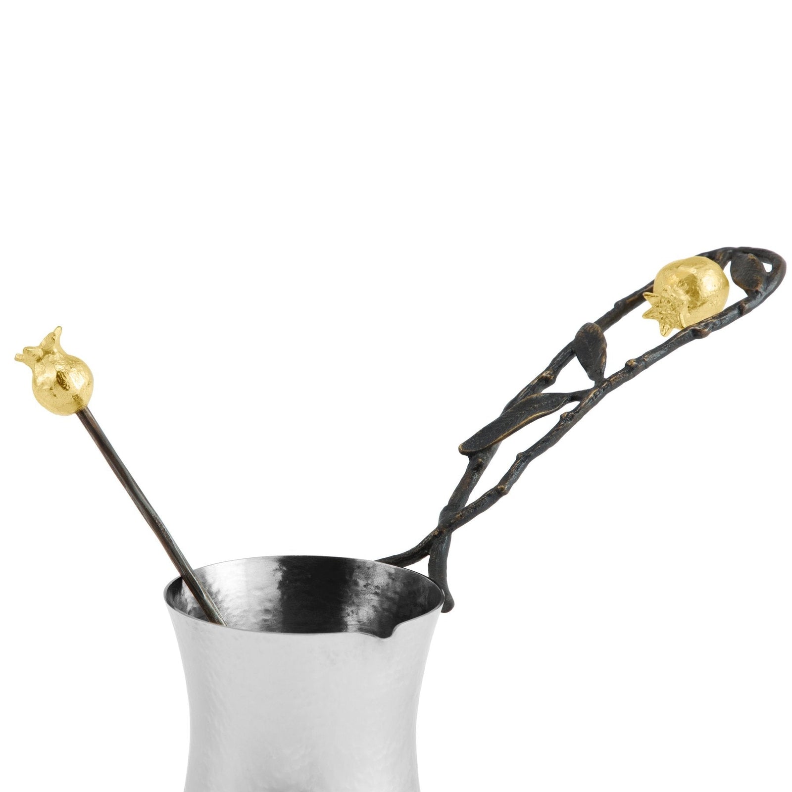 Michael Aram Pomegranate Coffee Pot with Spoon