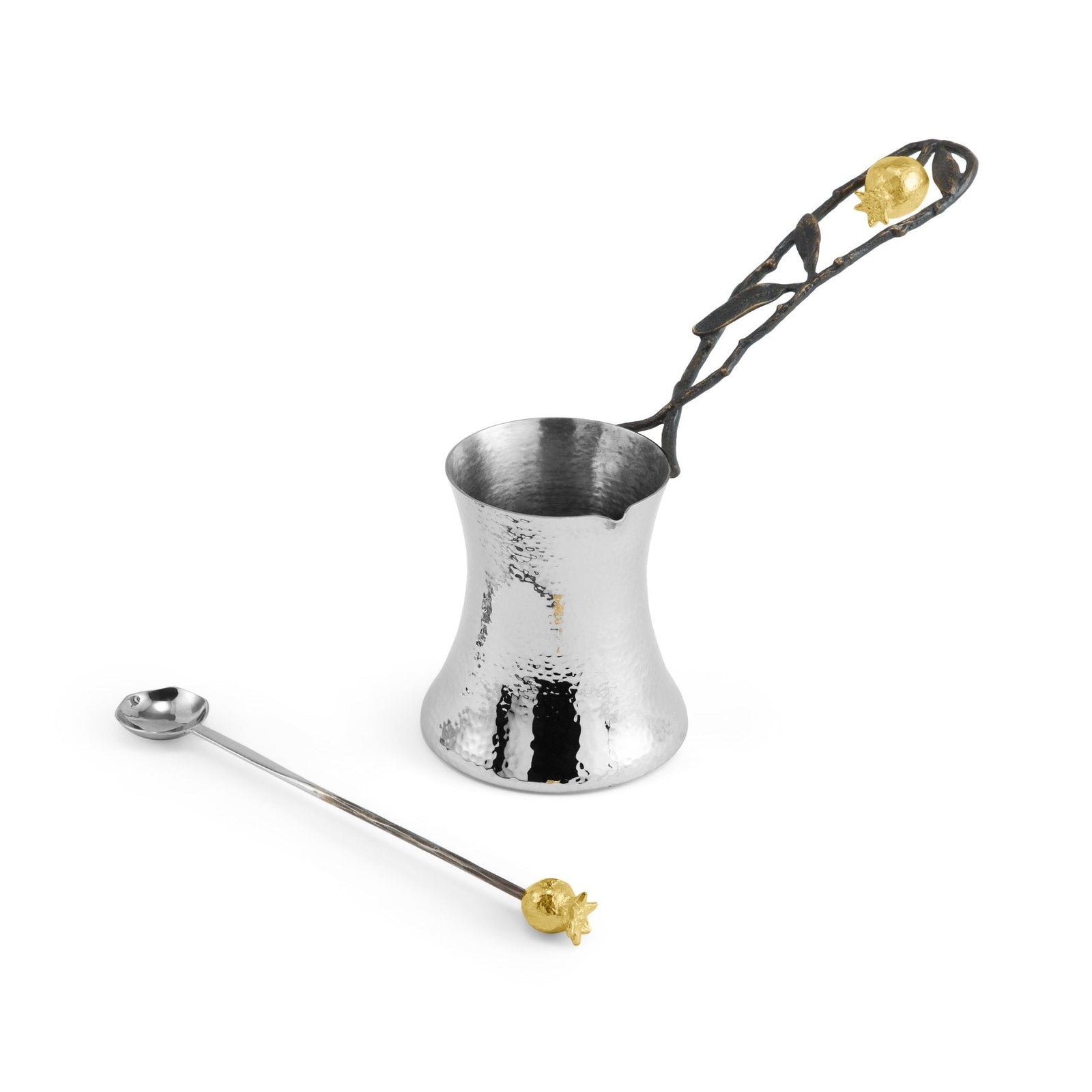 Michael Aram Pomegranate Coffee Pot with Spoon