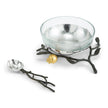 Michael Aram Pomegranate Glass Bowl With Spoon