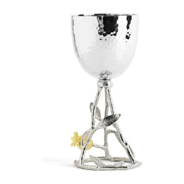 Michael Aram Pomegranate Silver & Gold Menorah