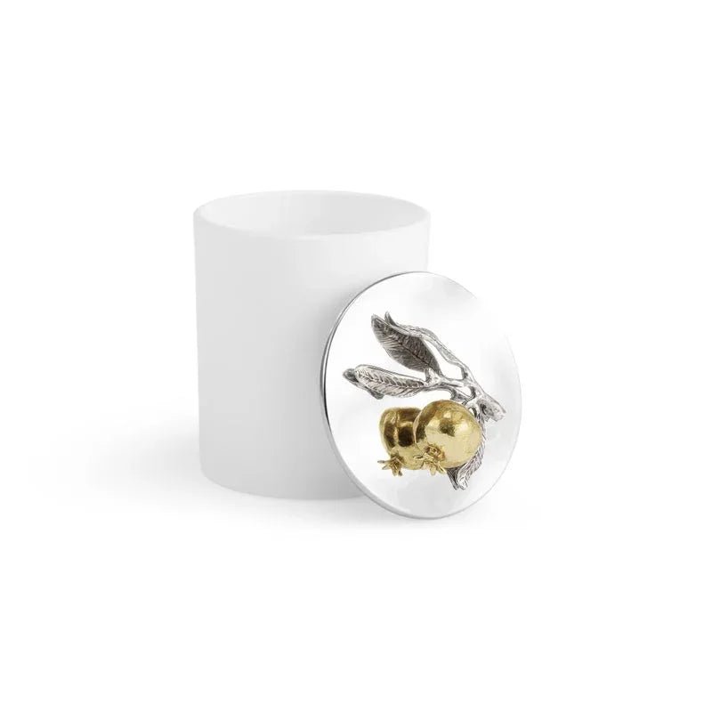 Michael Aram Pomegranate Silver & Gold Scented Candle