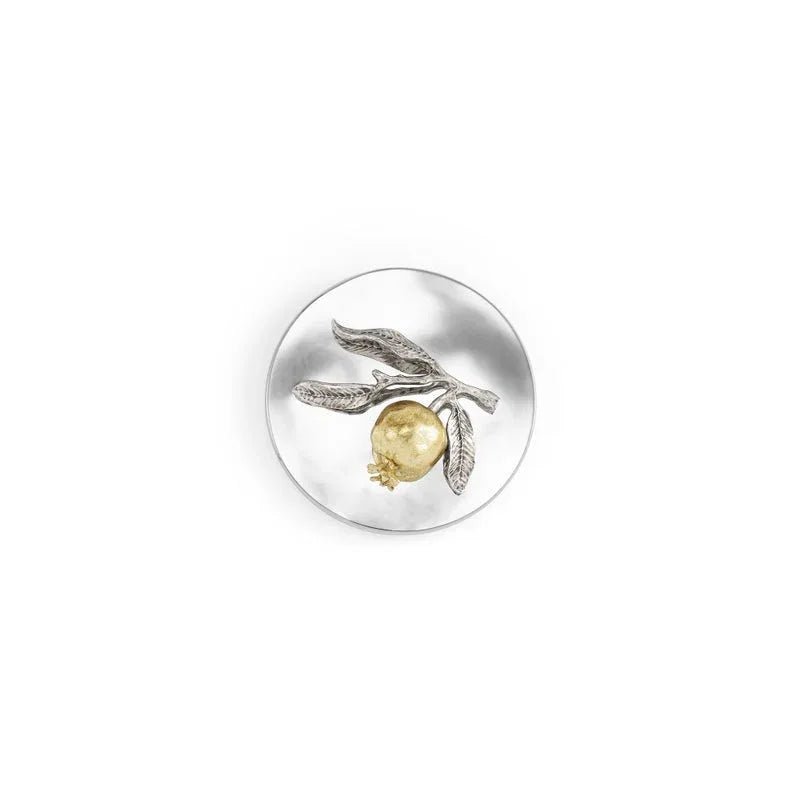 Michael Aram Pomegranate Silver & Gold Scented Candle