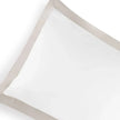 Michael Aram Queen Pillowcase Set - Stone and White