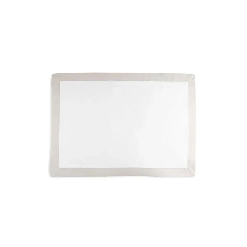 Michael Aram Queen Pillowcase Set - Stone and White