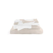 Michael Aram Queen Sheet Set - Stone and White