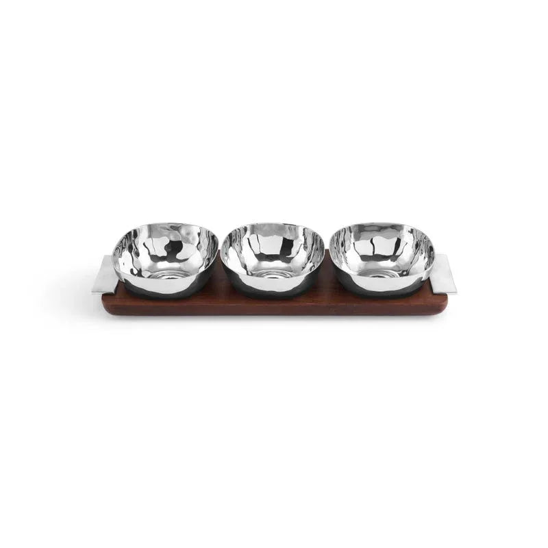 Michael Aram Reflective Triple Bowl