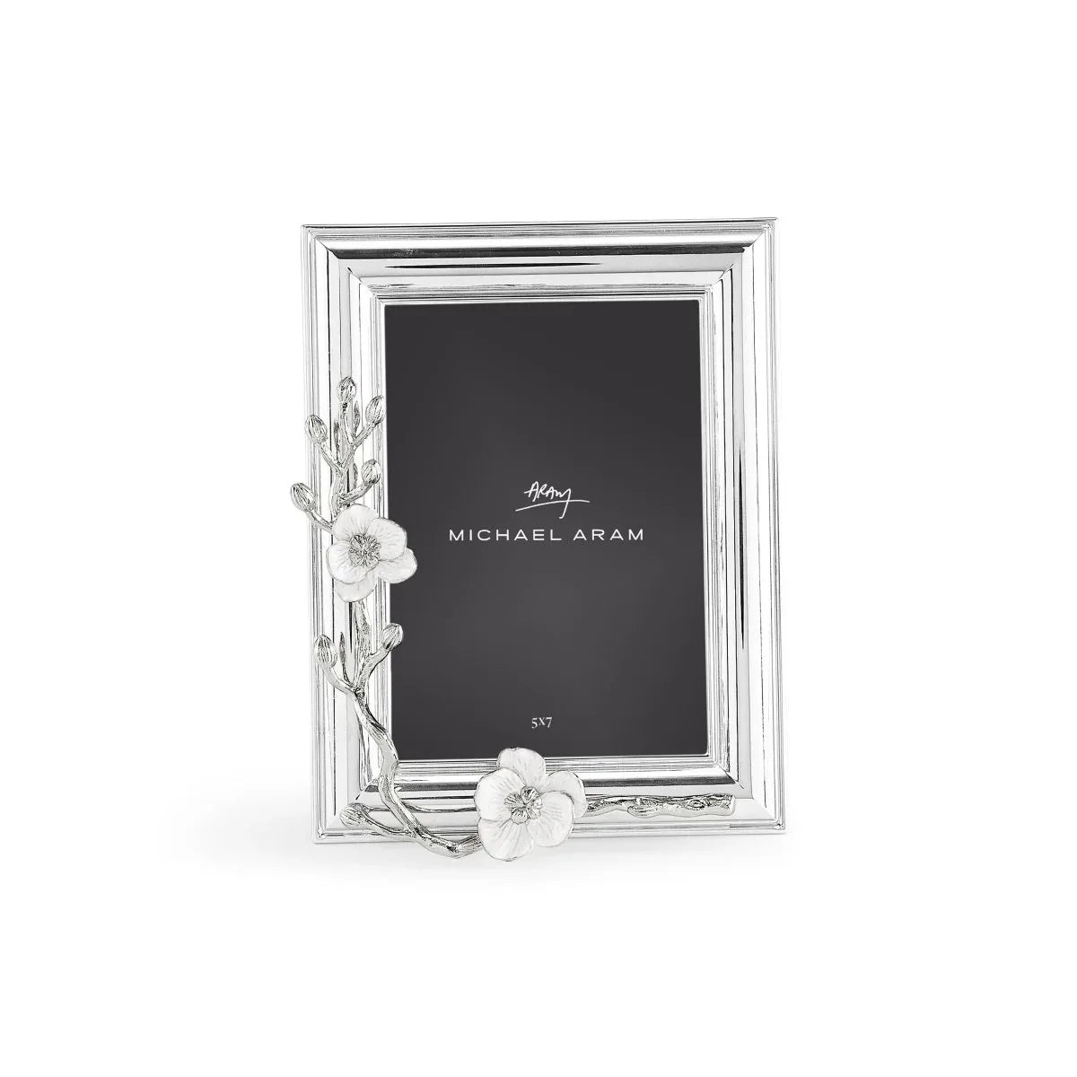 Michael Aram Silver Orchid 5x7 Frame