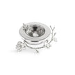 Michael Aram Silver Orchid Caviar Dish With Spoon
