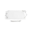 Michael Aram Silver Orchid Cheeseboard with Knife