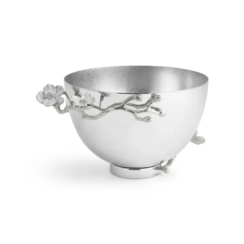 Michael Aram Silver Orchid Medium Bowl