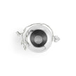 Michael Aram Silver Orchid Rose Bowl