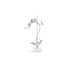 Michael Aram Silver Orchid Stem Sculpture Small