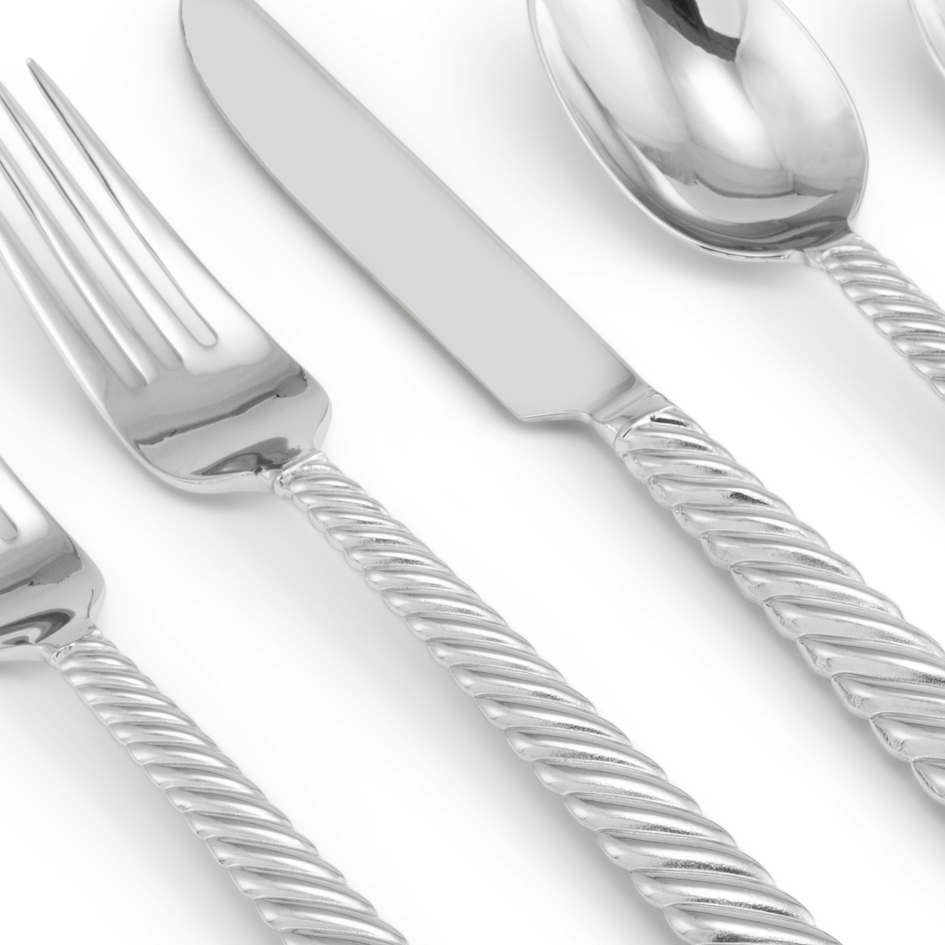 Michael Aram Twist 5 Piece Flatware Set