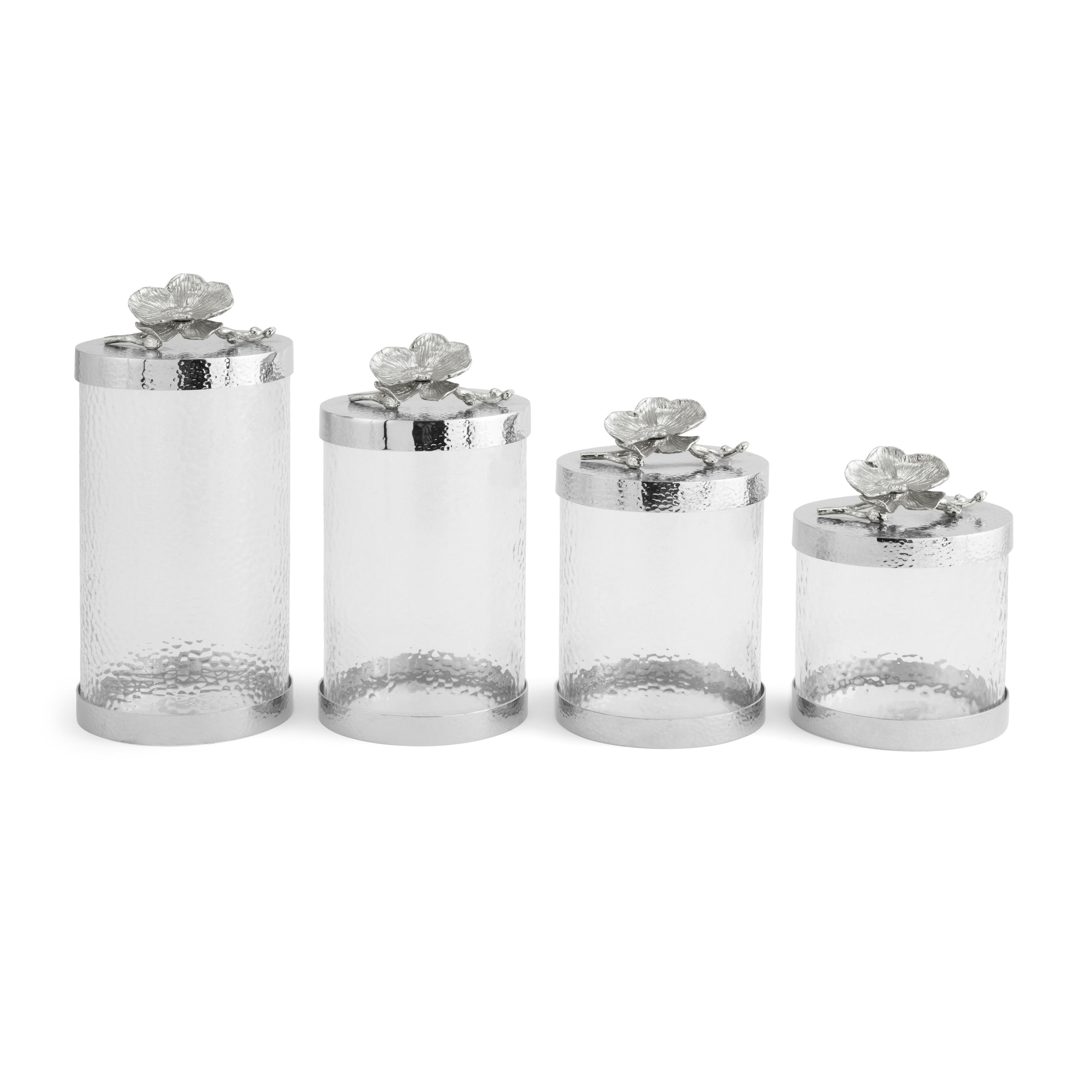 Michael Aram White Orchid Canister