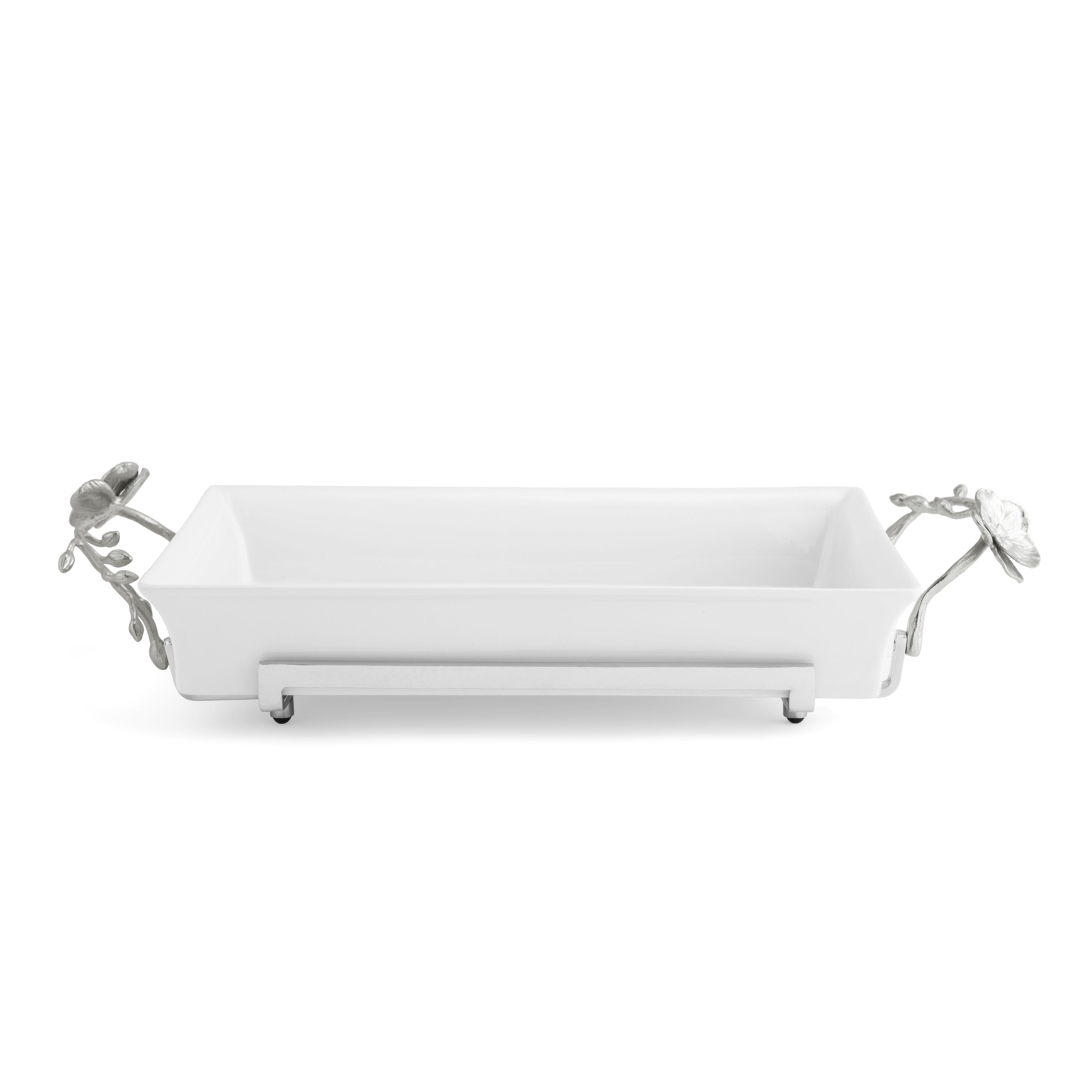 Michael Aram White Orchid Casserole