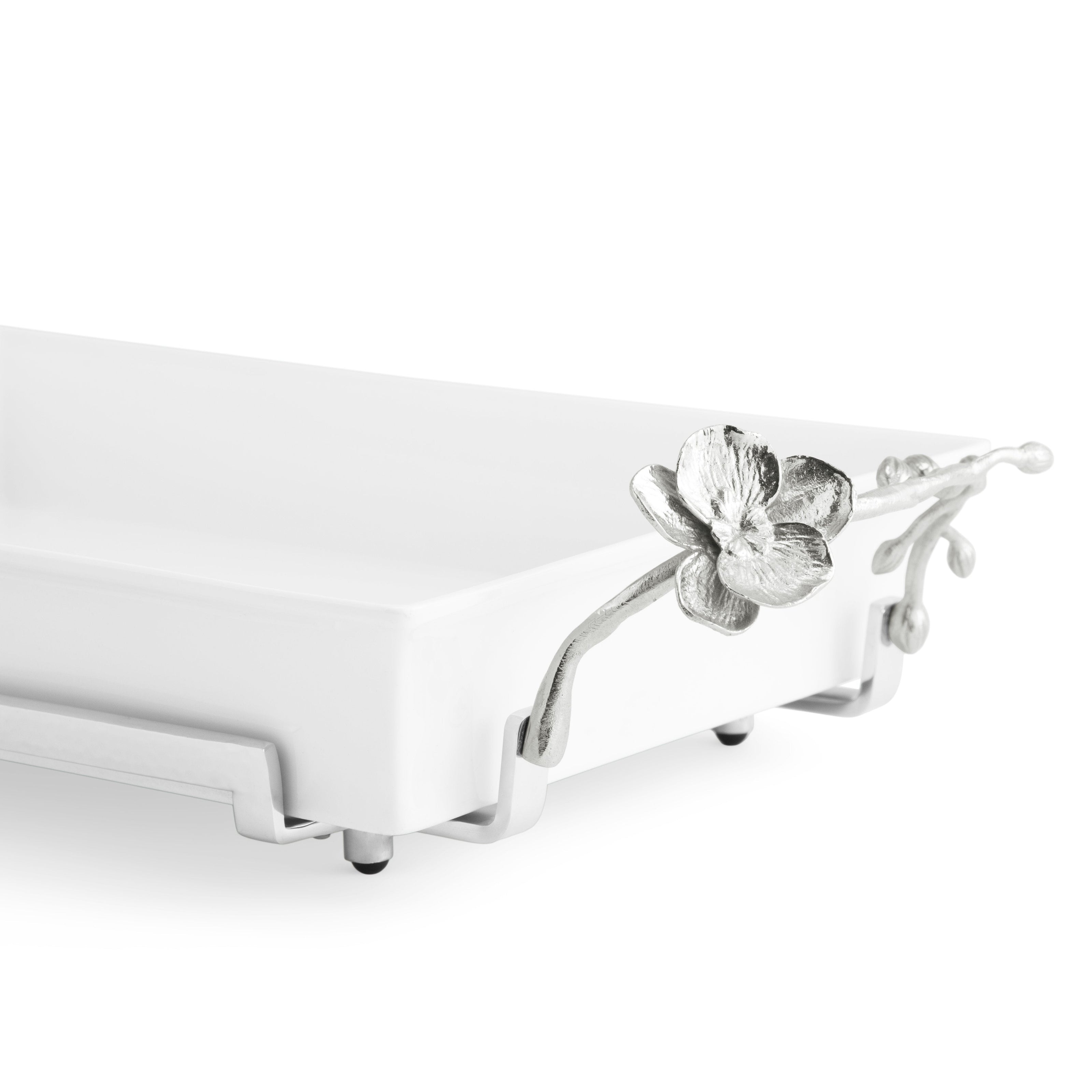 Michael Aram White Orchid Casserole