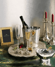 Michael Aram White Orchid Toasting Flute Set of 2
