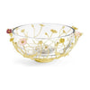 Michael Aram Wildflowers Large Glass Bowl