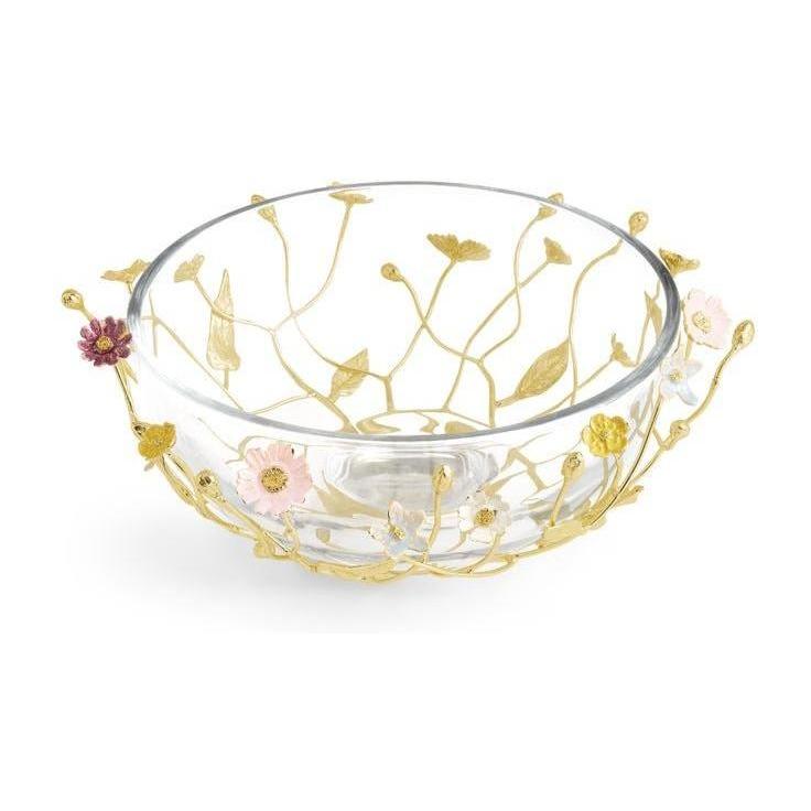 Michael Aram Wildflowers Large Glass Bowl