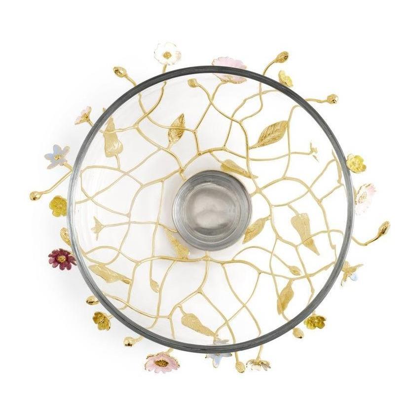Michael Aram Wildflowers Large Glass Bowl