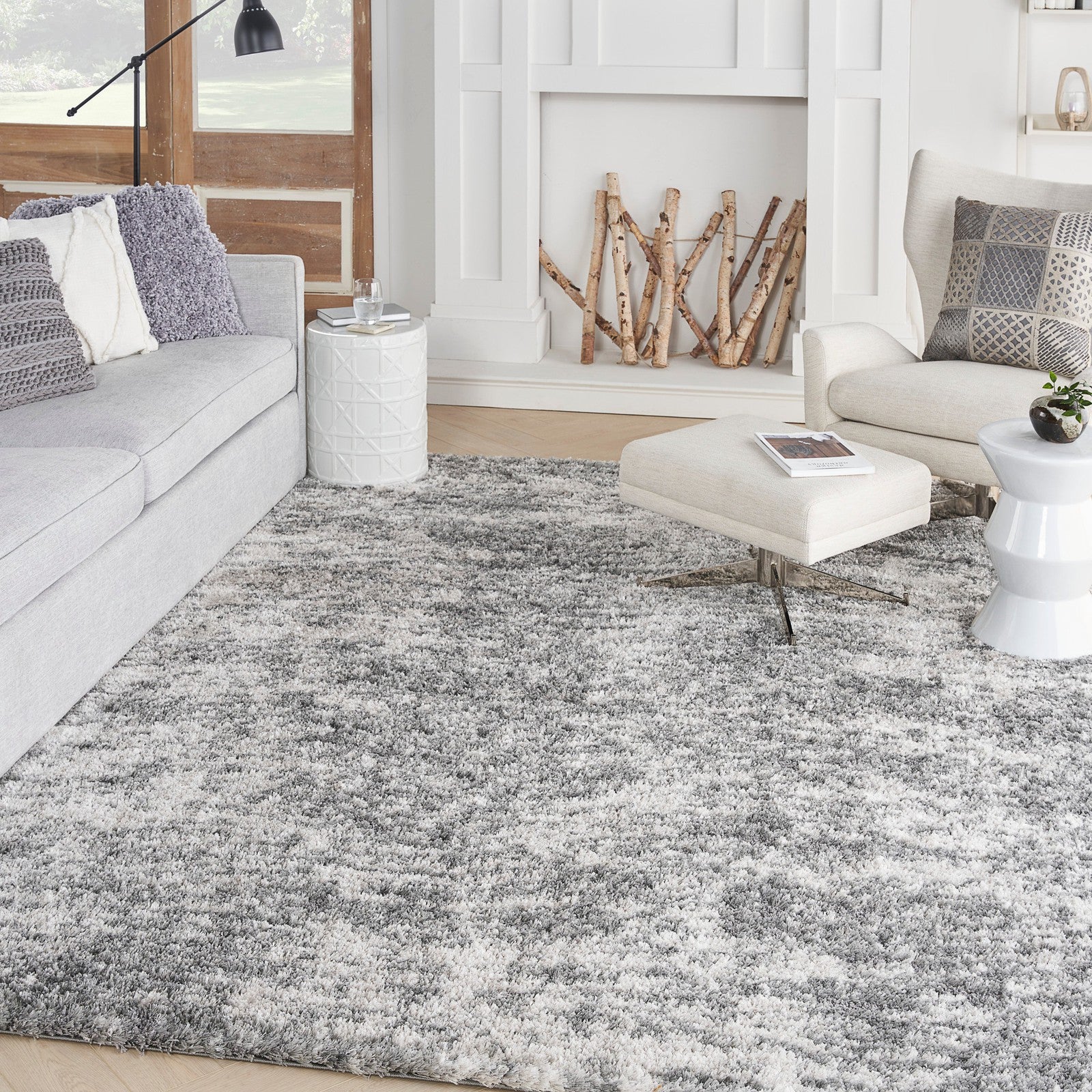 Nourison Dreamy Shag DRS04 Shag Indoor Rug