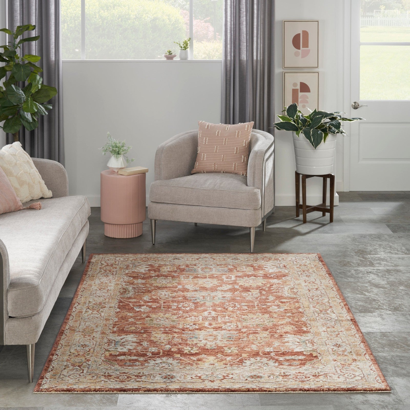 Nourison Sahar SHR02 Persian Indoor Rug