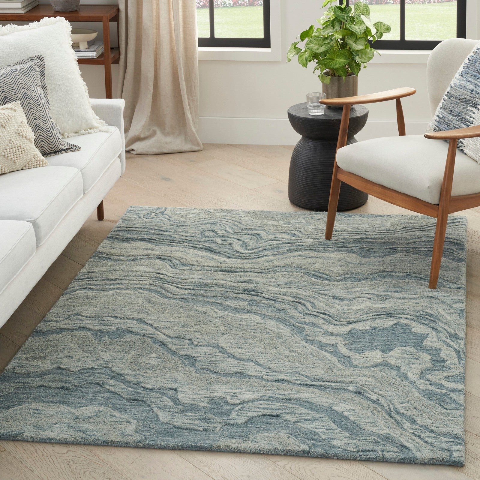 Nourison Graceful GRU01 Modern Indoor Rug