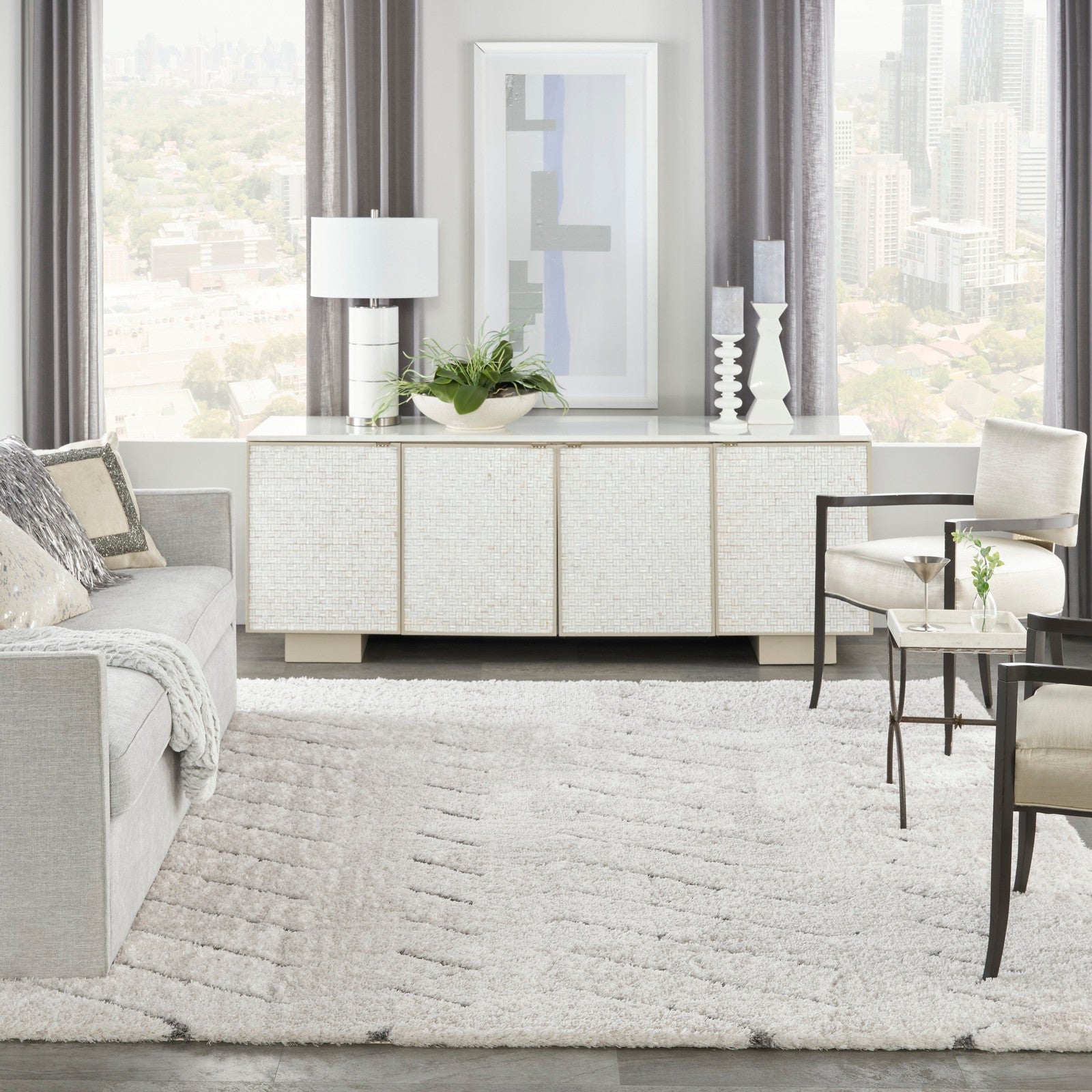 Nourison Dreamy Shag DRS03 Shag Indoor Rug
