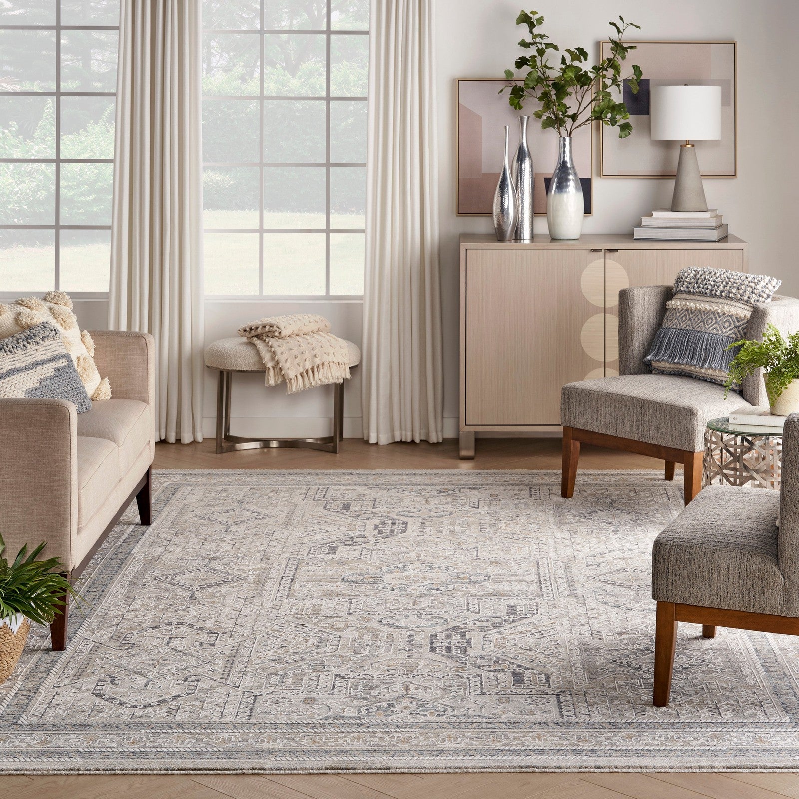 Nourison Lynx LNX01 Vintage Indoor Rug