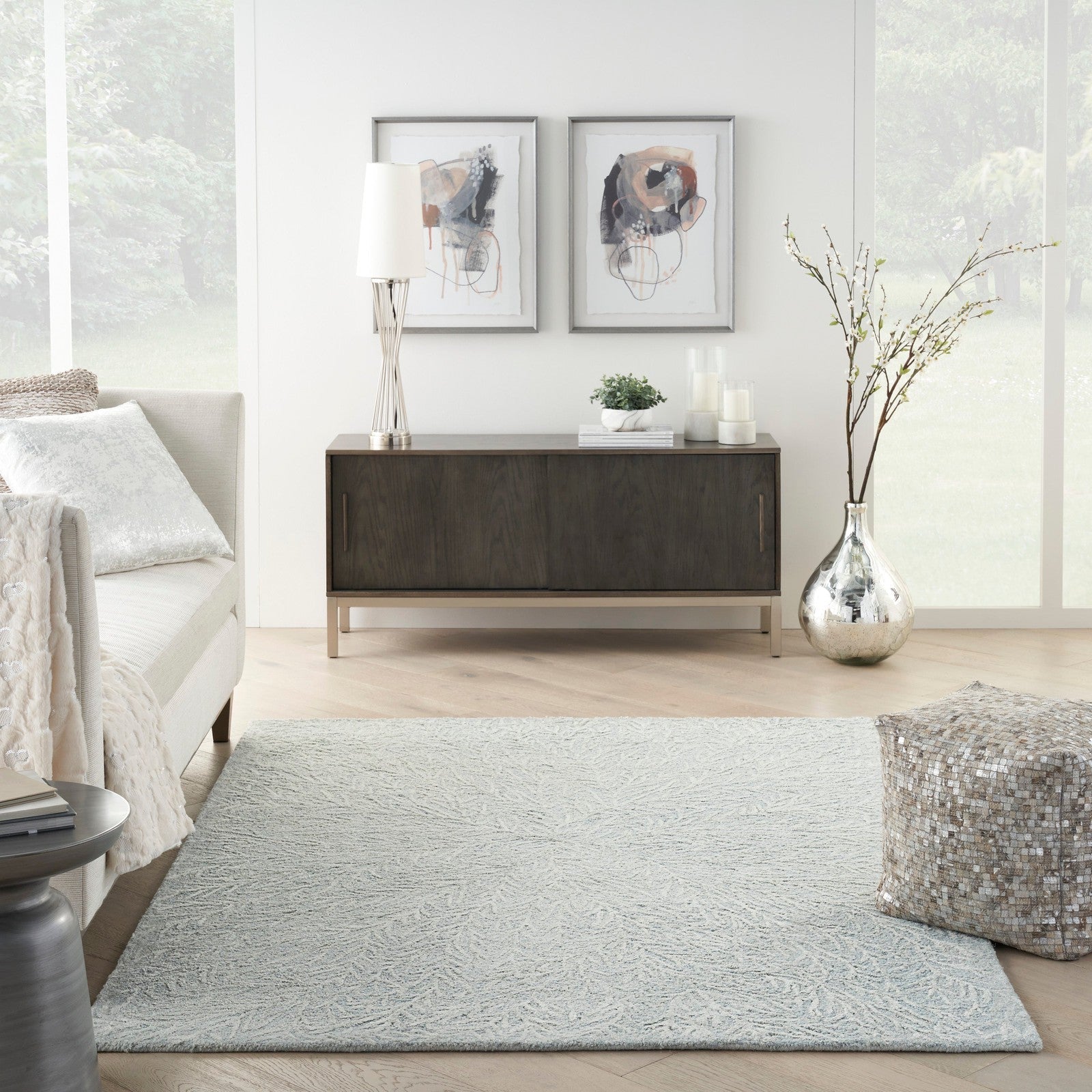 Nourison Rugs Michael Amini Ma30 Star SMR03 Modern Indoor Rug