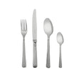 Christofle Osiris 24-Piece Stainless Steel Flatware Set with Storage Box
