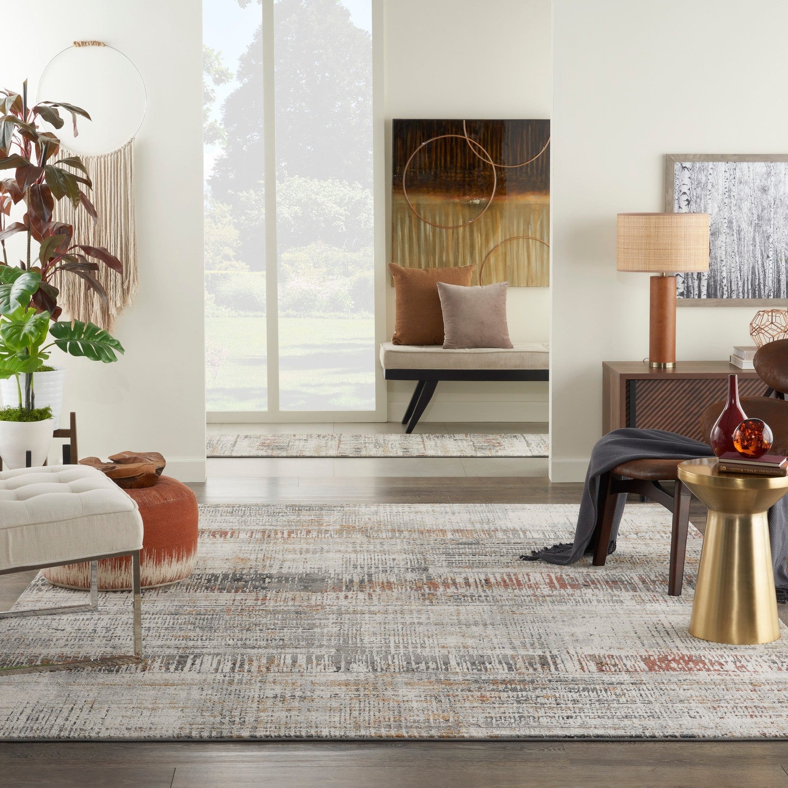 Nourison Tangra TNR04 Modern Indoor Rug