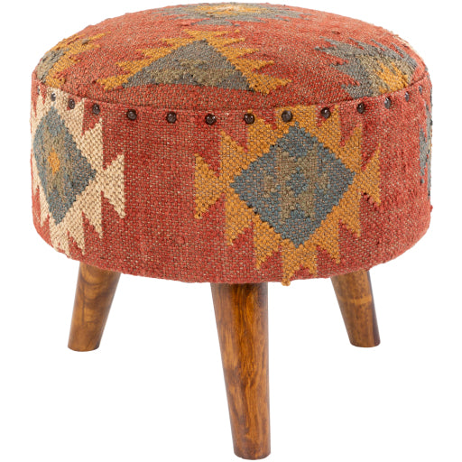 Livabliss by Surya Panja Round Ottoman