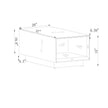 Surya Peaceful Coffee Table Clearance