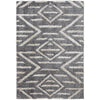 Feizy Mynka 39IBF Transitional Diamond in Gray/Ivory