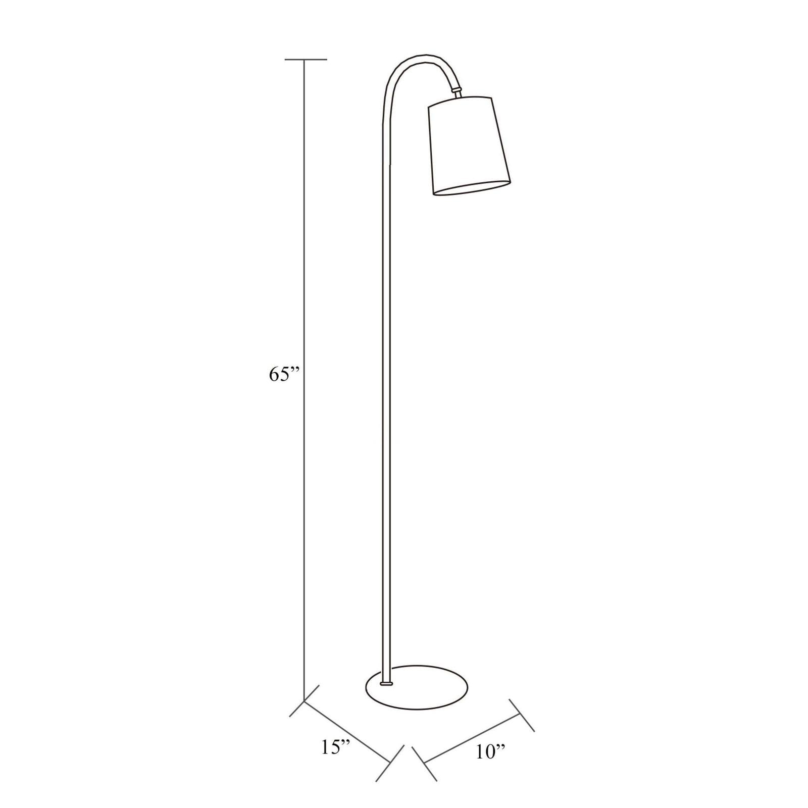 Surya Polly Task Floor Lamp Clearance