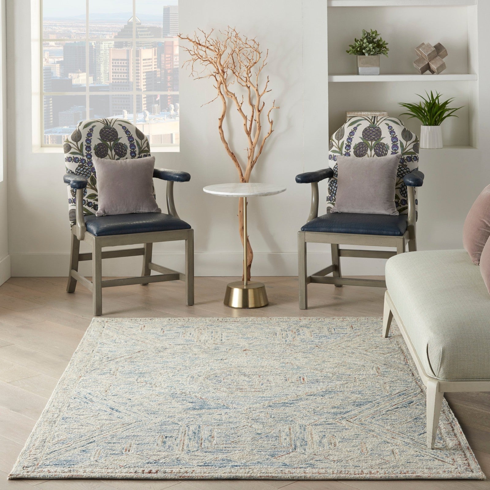 Nourison Interlock ITL02 Bohemian Indoor Rug